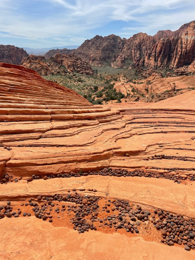 snow canyon utah billes visite francais