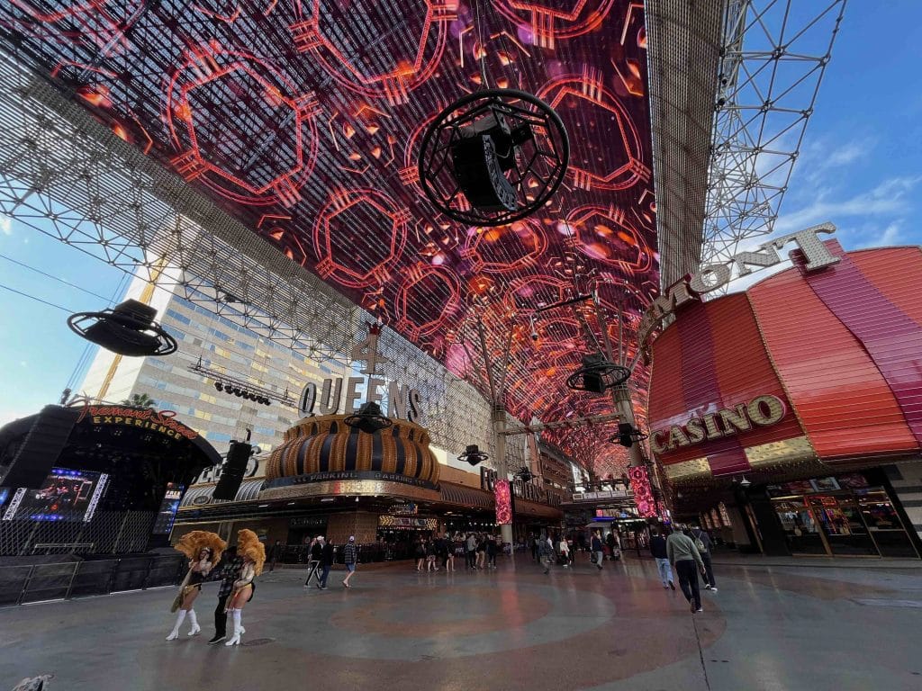 Fremont Street experience - Visite en français Las Vegas Aventures