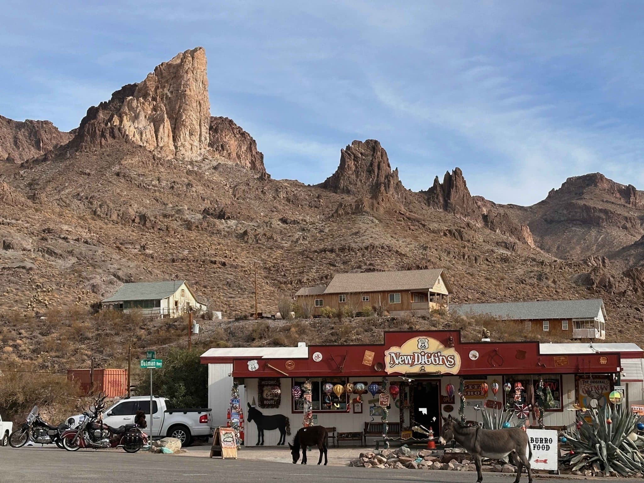 Oatman - Route 66 - visite en français - Las Vegas Aventures