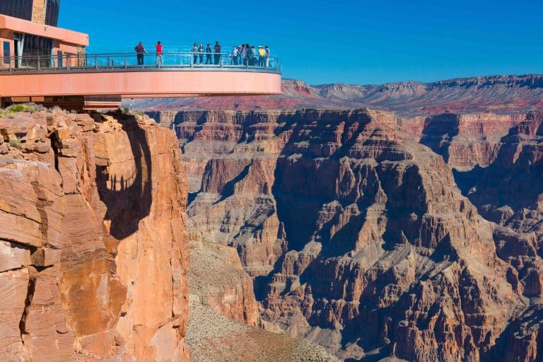 visite Grand Canyon Skywalk, Hualapai Reservation, Grand Canyon National Park, Arizona, Usa