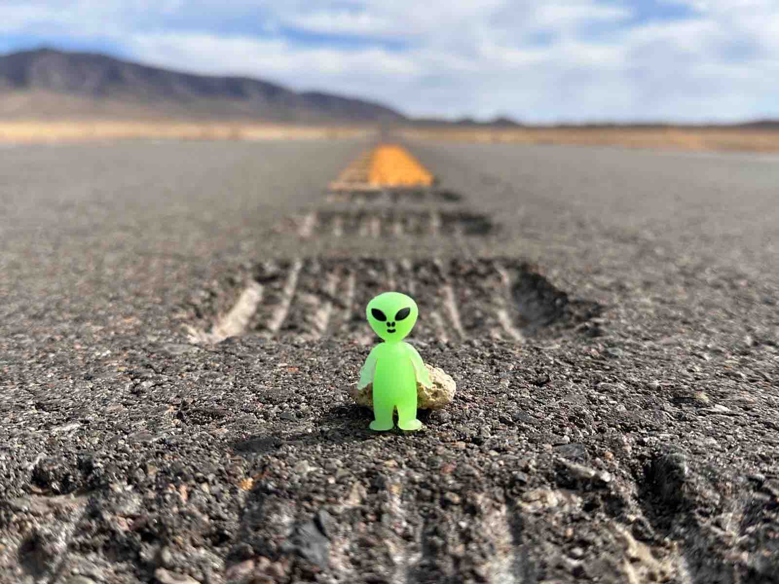 alien sur la route - las vegas aventures
