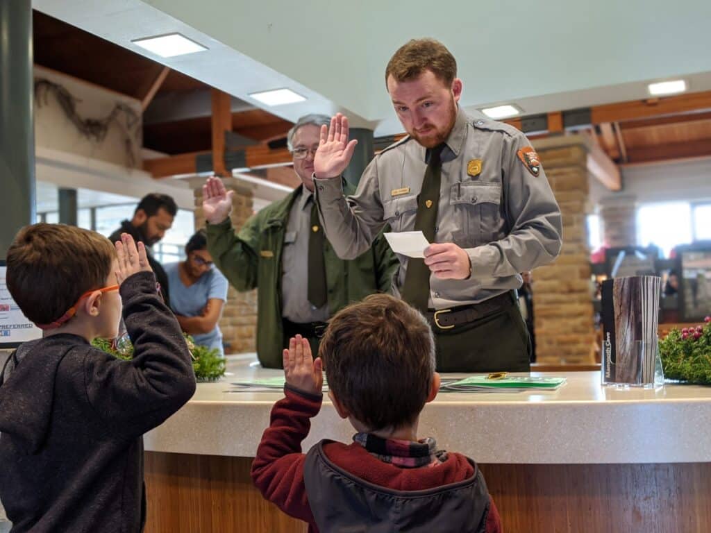 serment-junior-ranger-las-vegas-aventures