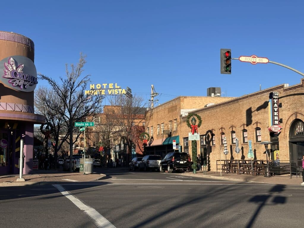 Flagstaff-centre-ville-route-66