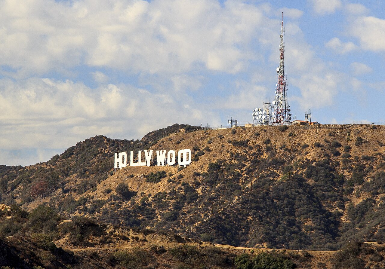 Le panneau Hollywood