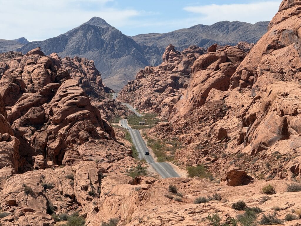 Route panoramique de Valley of Fire
